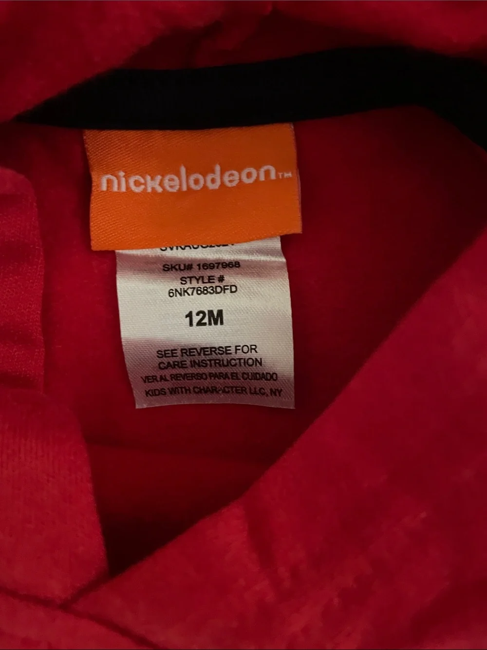 Paw Patrol Red Hoodie with Navy and Red Joggers 12Mo. NWT!